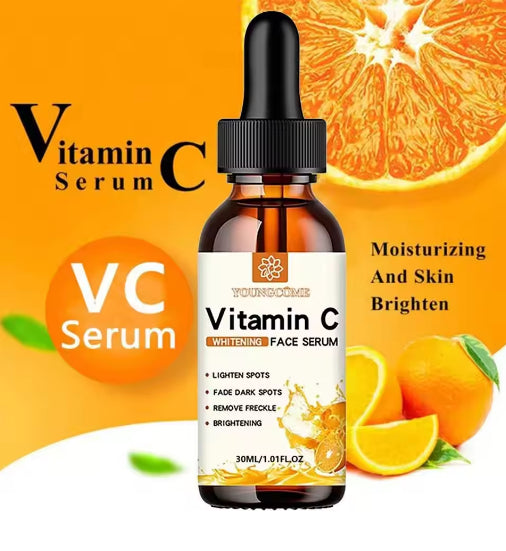 Vitamin C & Hyaluronic Acid Face Serum – Dark Spot Remover, Brightening, Anti-Aging & Hydrating Facial Essence